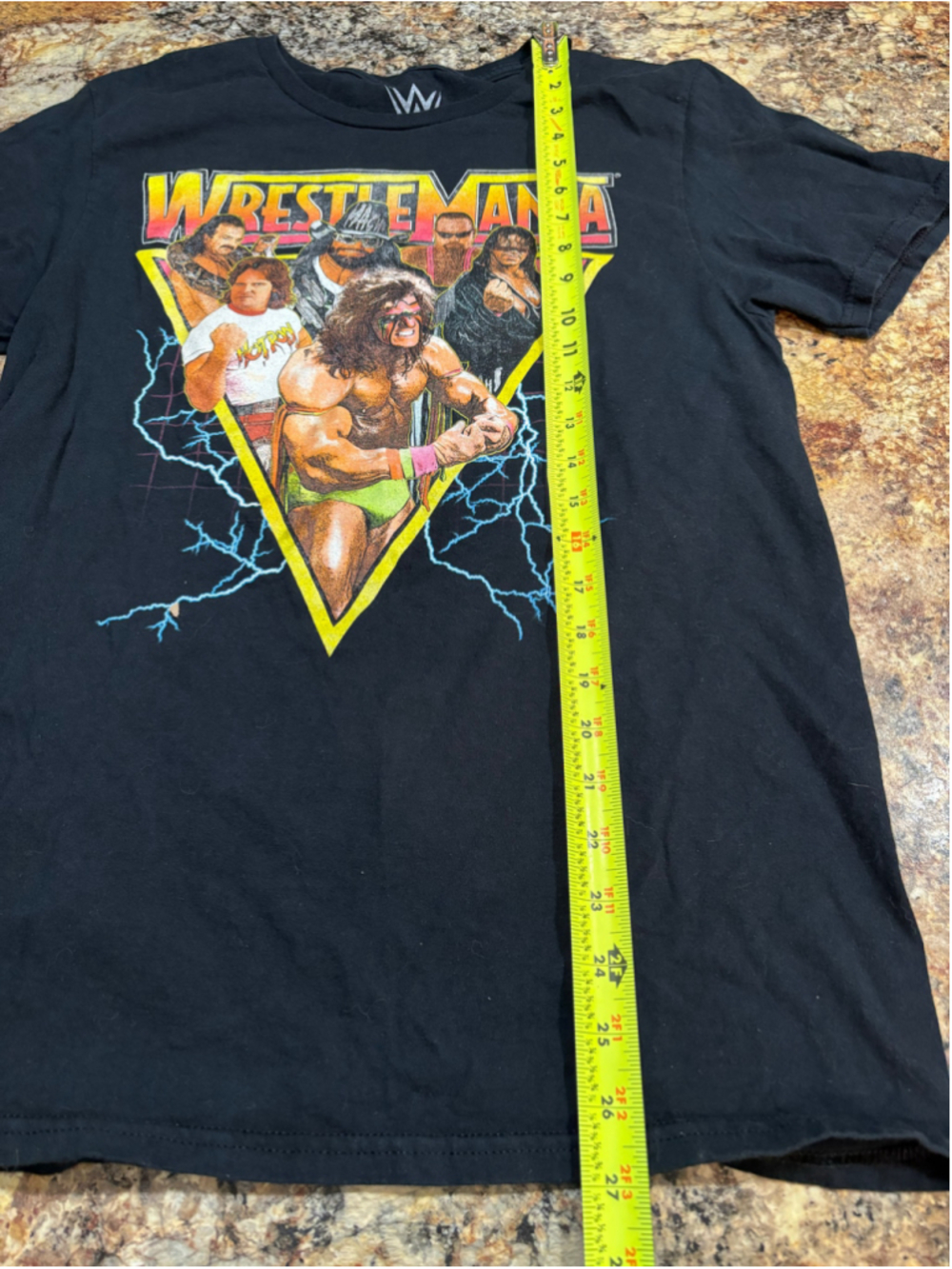 WWE WrestleMania VI Legends Graphic Tee Medium Macho Man - Picture 5 of 6